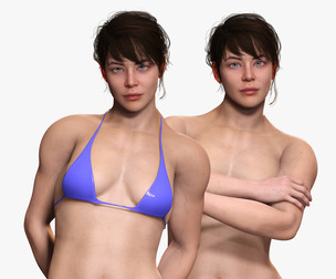 Serena - Realistic Athletic woman Ready To Use