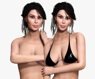 Kim - Realistic Beauty woman