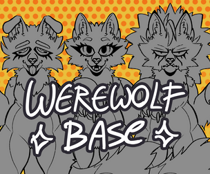 ANTHRO WEREWOLF BASE
