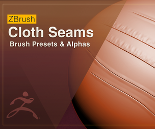 3 Simple Cloth Seam Brushes