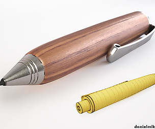 HD Wooden Automatic Pencil
