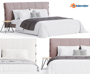 Cuff Bed By Bonaldo