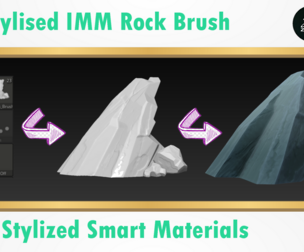 Stylized Stone Brush