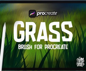 Grass Procreate Brush