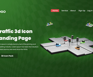 Traffic 3d Illustration  Icon Pack