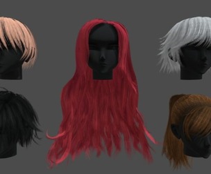 Styled Hair