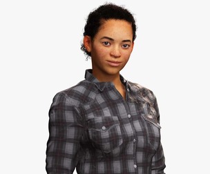 Dahlia - Realistic African American