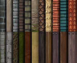 Medieval City Texture Set