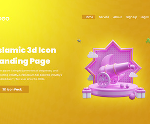 Islamic 3d Illustration  Icon Pack
