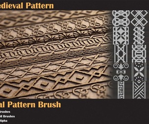 115 Medieval Pattern Brush