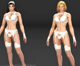 Tekken 8 LINGERIE Mod Set for JUN & NINA