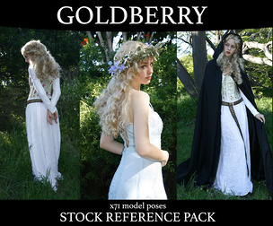 Goldberry - Stock Model Pose Reference Pack