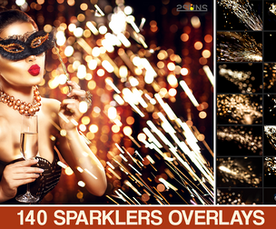 Christmas sparklers Lights, Bokeh photo