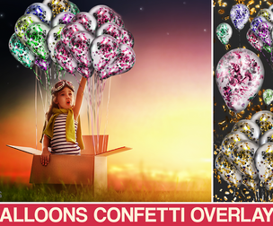 30 air balloons ballon Photo Overlays