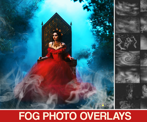 30 Fog, Mist, Smoke, overlays, photo