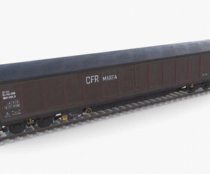 CFR Boxcar Rail Car v1