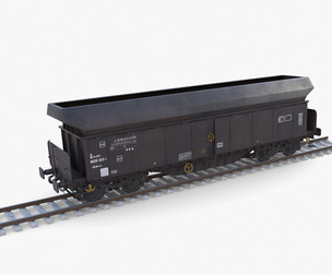 CFR Fals Self Discharger Rail Car v1