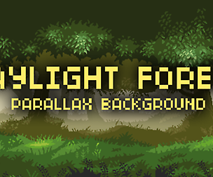 Day Light Forest Background