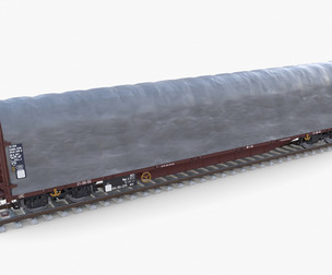 CFR Sliding Tarp Rail Car v1