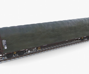 CFR Sliding Tarp Rail Car v2