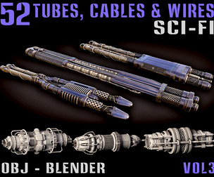 52 Sci-Fi Tubes, Cables & Wires - Vol. 3