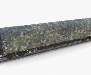 CFR Sliding Tarp Rail Car v3