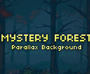 Mystery Forest Parallax Background