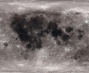 92k Moon Color Map
