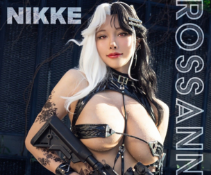 NIKKE Rosanna swimsuit cosplay HaneAme