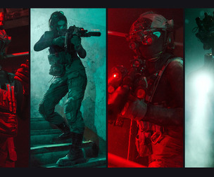 Tactical Operator with Cinematic / Emergency Light