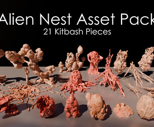 Alien Nest Asset Pack