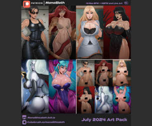 July 2024 - Art Pack