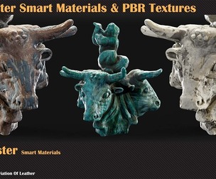 20 Plaster Smart Materials + PBR Textures - VOL 05