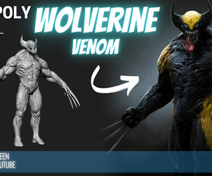FREE ZBrush Model: Wolverine High Poly ZTL & FBX
