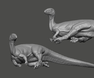 Dinosaur Pose 02