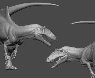Dinosaur Pose 03