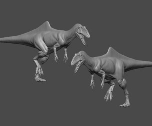 Dinosaur Pose 06