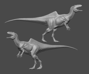 Dinosaur Pose 12