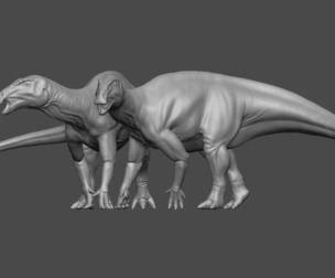 Dinosaur Pose 07