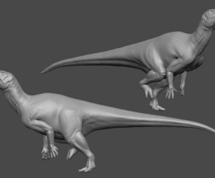 Dinosaur Pose 11