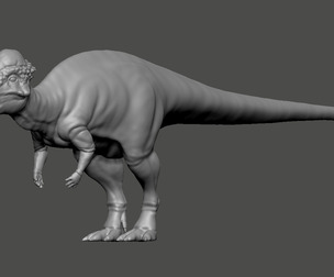 Dinosaur Basemesh 06