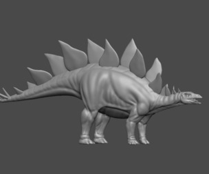 Dinosaur Basemesh 14