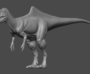 Dinosaur Basemesh 10