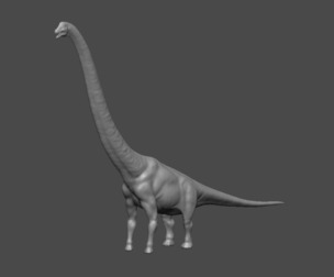 Dinosaur Basemesh 12