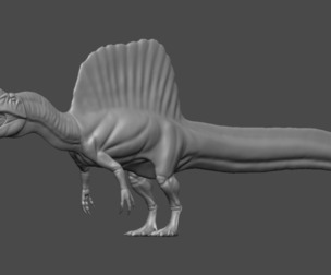 Dinosaur Basemesh 11