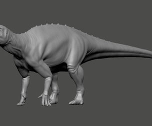 Dinosaur Basemesh 01