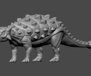 Dinosaur Basemesh 02