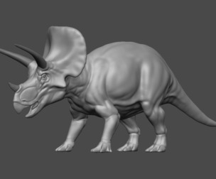 Dinosaur Basemesh 19