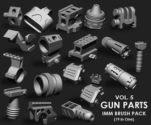 Gun Parts IMM Brush Pack 19 in One Vol. 5