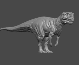 Dinosaur Basemesh 21